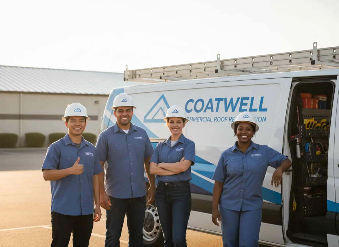 Commercial roof coating company in Hopedale, MA